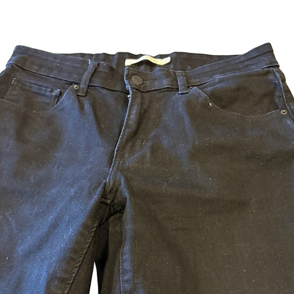 Levi's Denim - Levis Woman’s 30 Black Classic Mid Rise Skinny Jeans